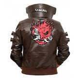 cyberpunk 2077 cosplay leather jacket